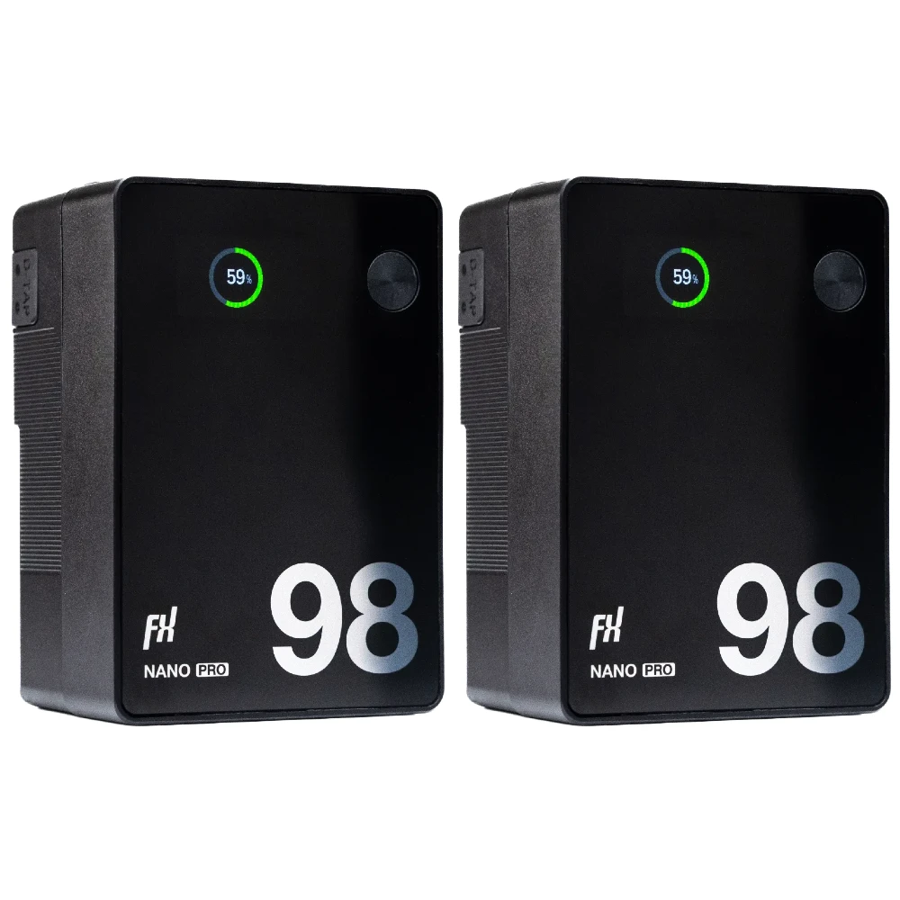 Batterie Fxlion Nano Pro 98Wh V-Mount PD 100W pack de 2
